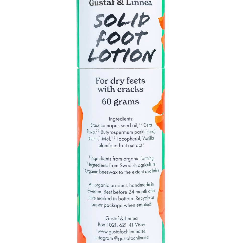 Solid Foot Lotion - Honey