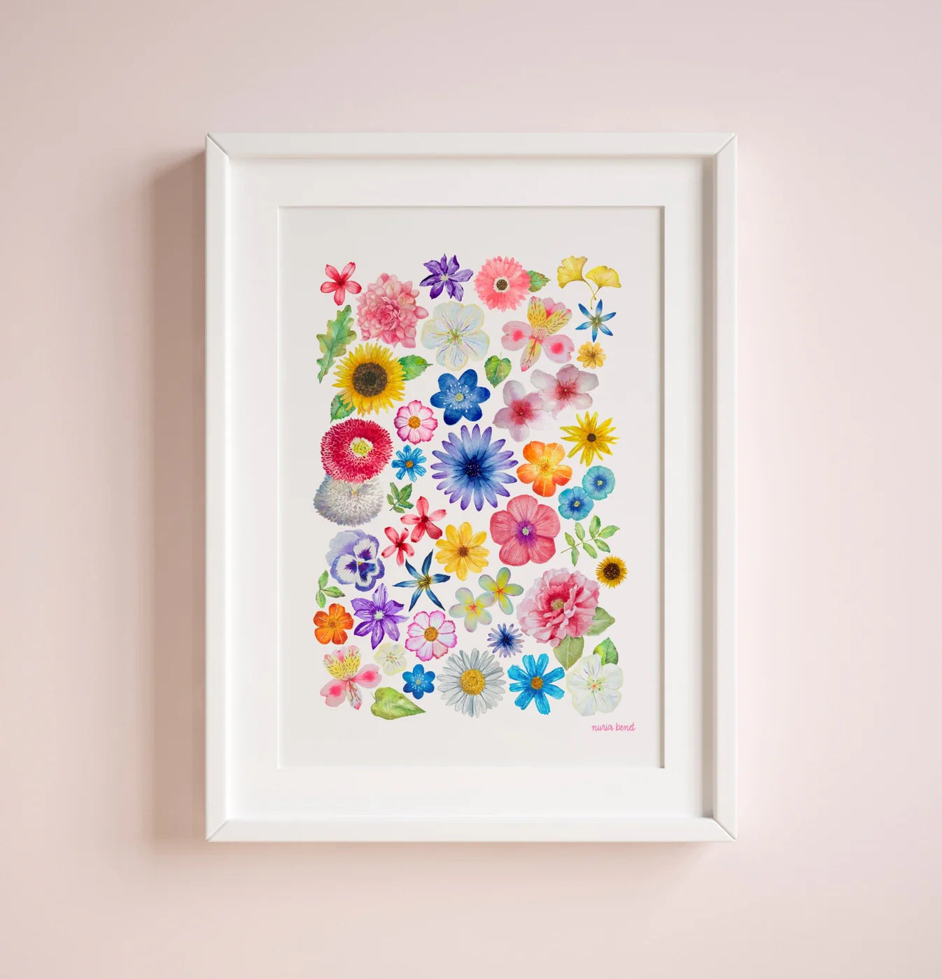 Print Nuria - Composicion Floral