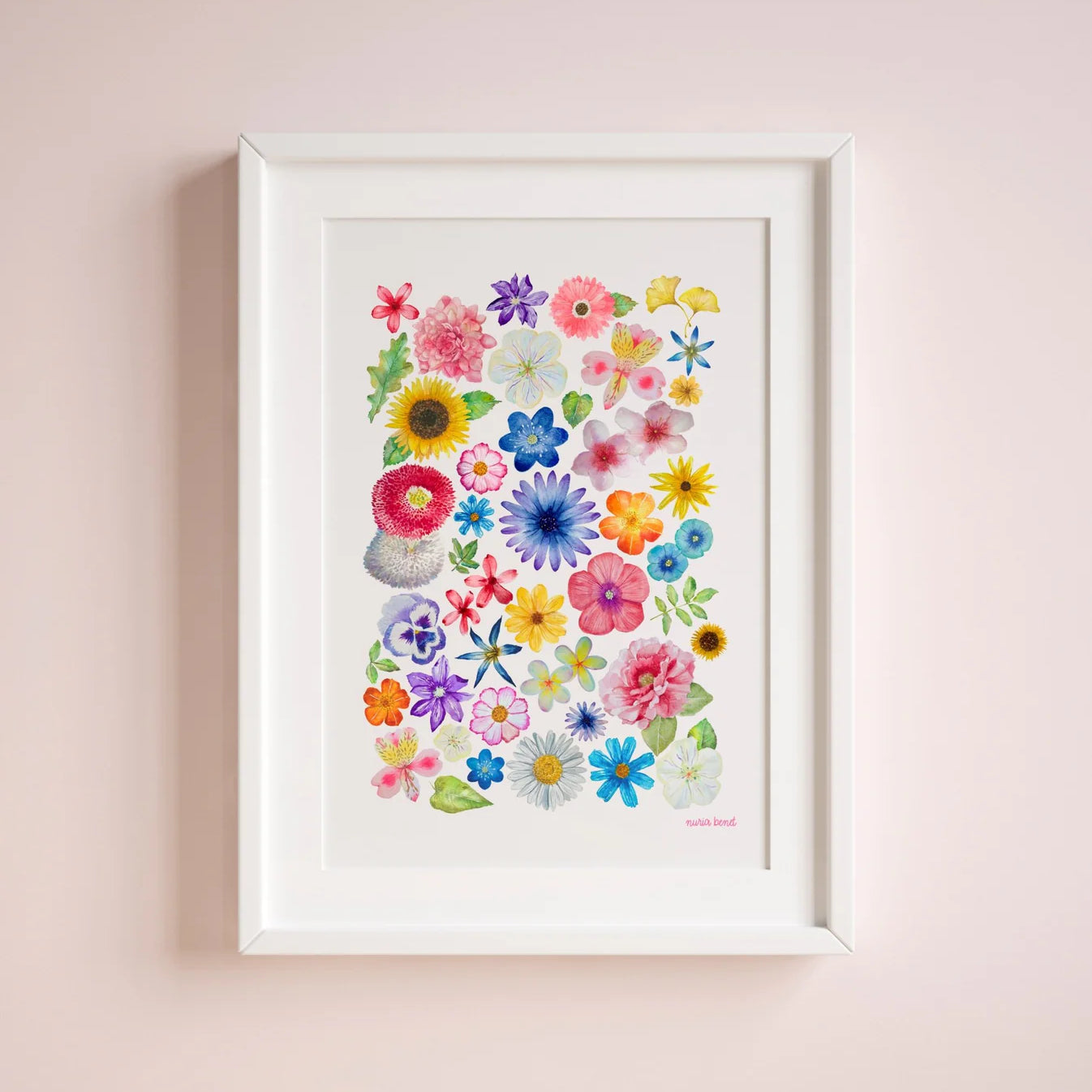 Print Nuria - Composicion Floral