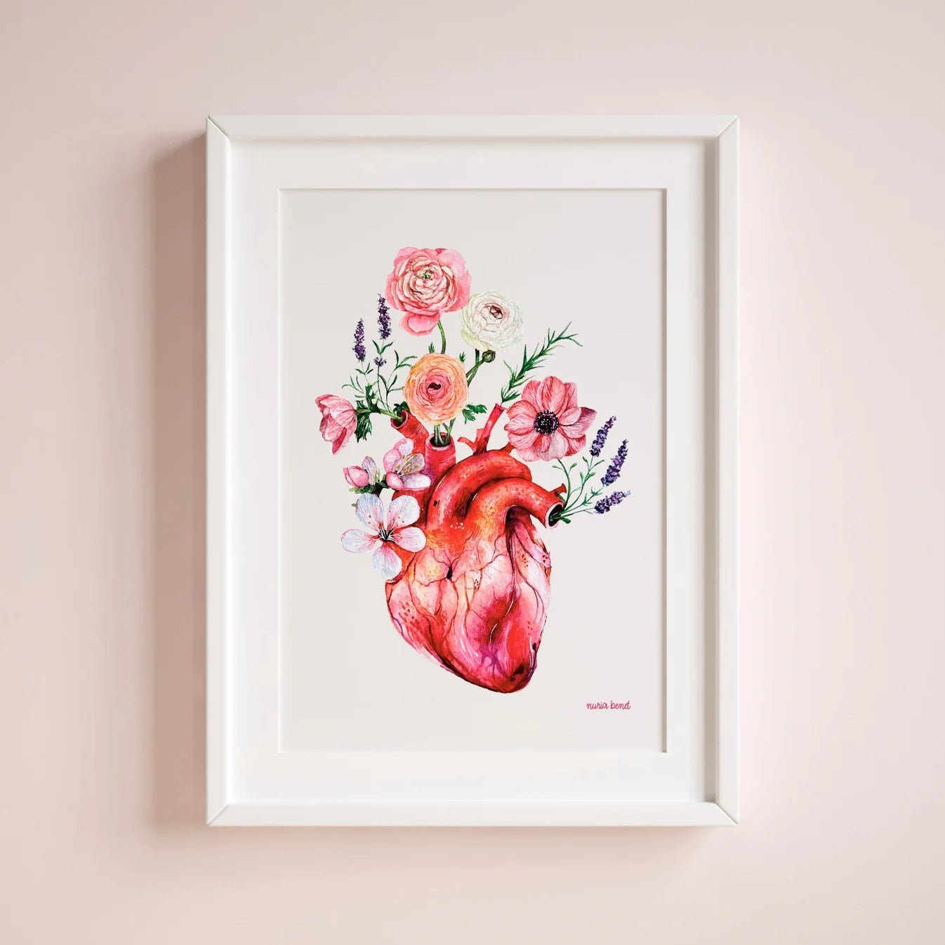 Print Nuria - Corazon Floral