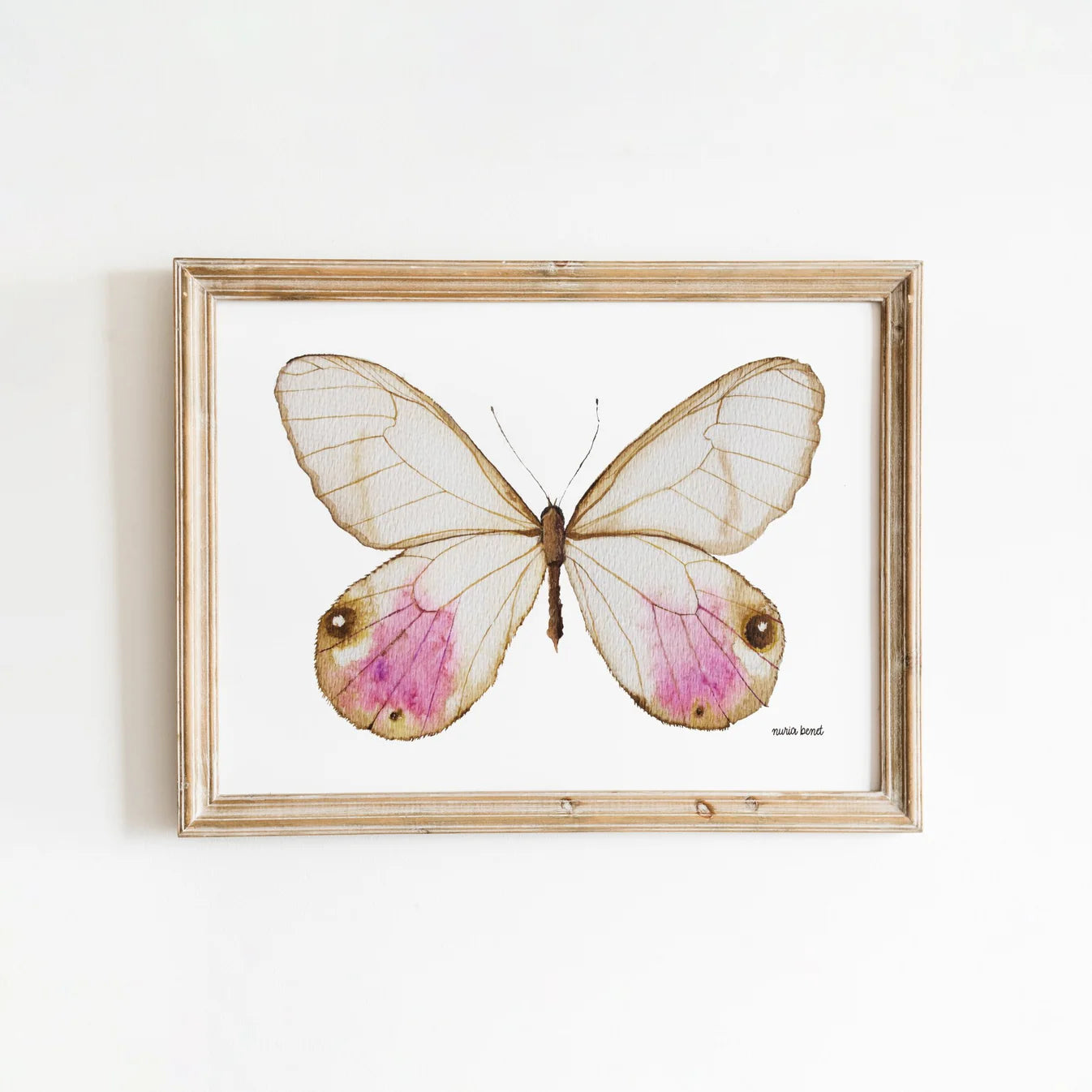 Print Nuria - Mariposa Blanca