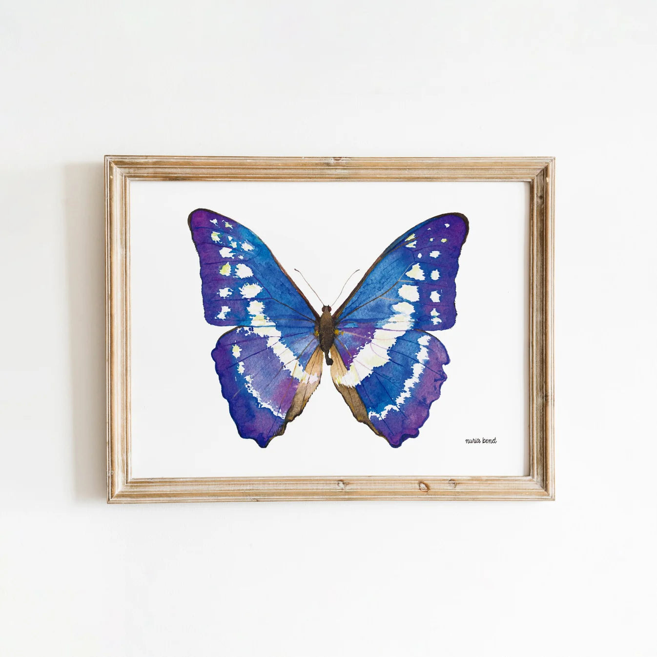 Print Nuria - Mariposa Azul